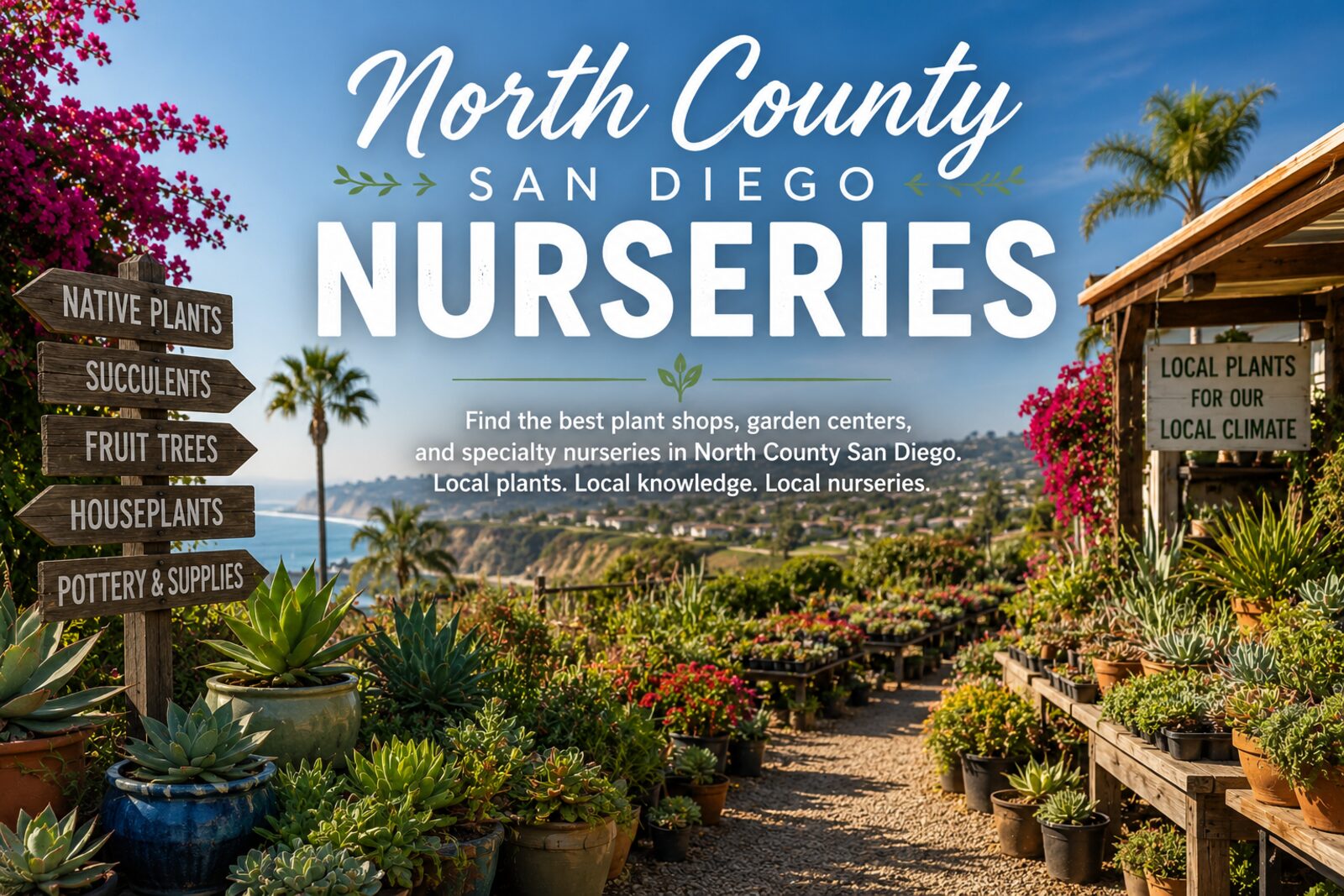North County San Diego Nurseries — local plants for our local climate